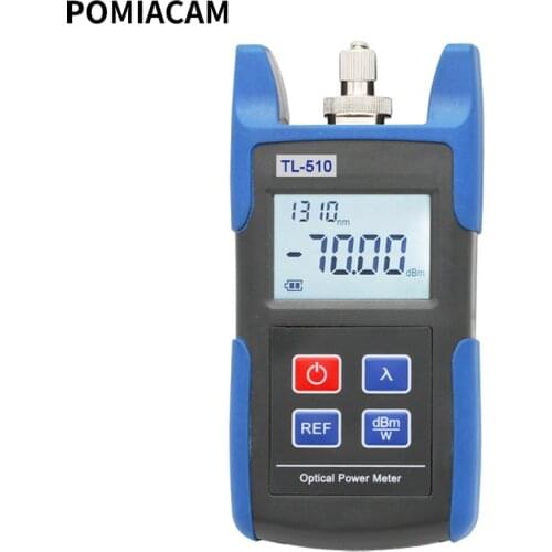 TL510 Optical Power Meter Tester Fiber Optic Tester Accurate TL510 -70dBm to 6dBm -50dBmto 26dBm
