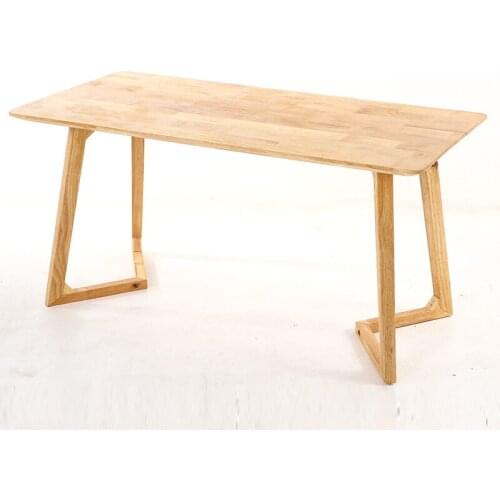 Nordic solid wood coffee table simple mini simple small coffee table small apartment living room coffee table round square