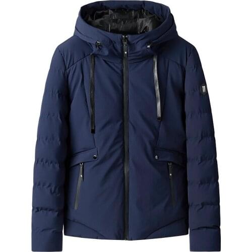 Winter Warm Waterproof Jacket Men 2021 New Winter Oversized Thick Hooded Mens Parkas Fashion Casual Jacket Coat Homme
