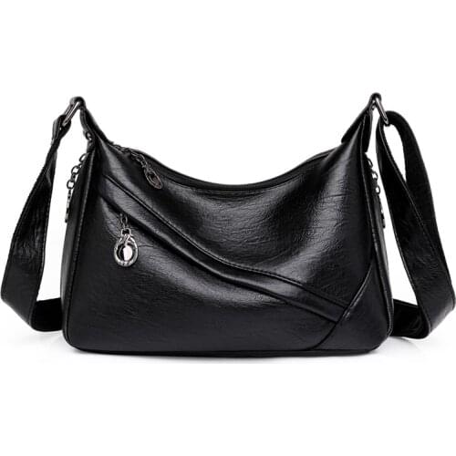 New Fashion Soft Leather bags women shoulder Bags Luxury Handbags Women Bag Designer Crossbody Bags for Women 2021 Messenger Bag