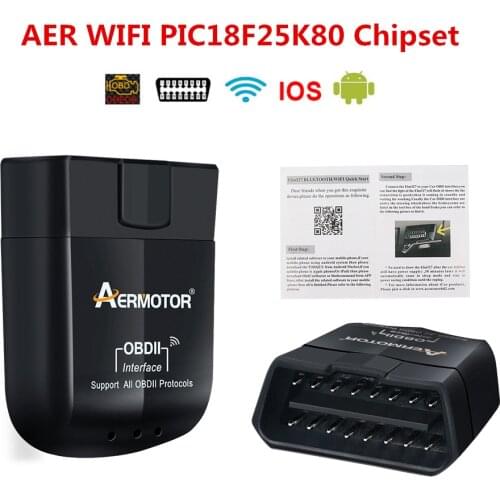 OBD2 ELM327 V1.5 OBDII Automotive Scanner ELM327 WIFI OBD2 Scanner ELM 327 WI-FI/WIFI 1.5 Car Diagnostic Tool OBD 2 ELM 327 WIFI