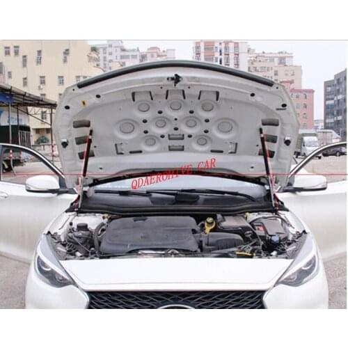 QDAEROHIVE car hood reuses gas spring support rod Slow Down Shock Gas Strut for FOR Infiniti QX30 ACCESSORIES