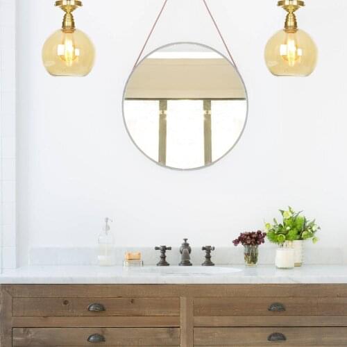 LED ceiling lights kitchen Creative Glass Shade ceiling light living room lights decoration light fixtures LED E27 AC90-260V