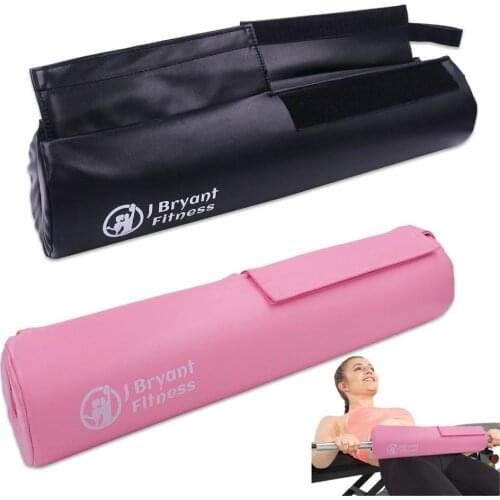 Hip Thrust Barbell Squat Pad Non-Slip with Thick Foam PU Leather Padding Neck Shoulders Protective Gym Weightlifting Training