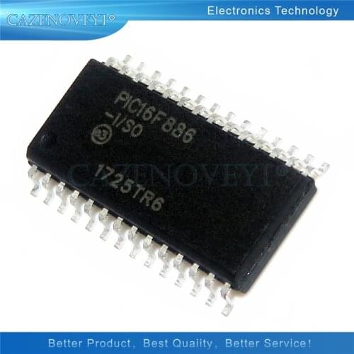 10pcs/lot PIC16F886 PIC16F886-I/SO SOP-28 In Stock