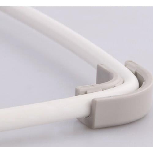 5pcs Plastic elbow hose holder Flow Bend Clip Tube corner Fixed Clamp Protector PE Water pipe Connector Filter System Parts