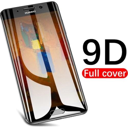 2pcs 9D Full Cover Tempered Glass on For Huawei P20 Lite P20 Pro Honor 8X 9 10 Lite Y5 Y6 Y7 2018 Y9 2019 Screen Protector Film