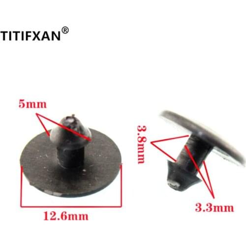 20PCS Car door seal strip plastic fastener clip for Nissan Teana