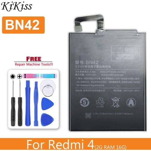 BN42 Battery For Xiaomi Redmi 4 Xiao mi Redmi4 BN 42 BN-42 4000mAh with Track Code