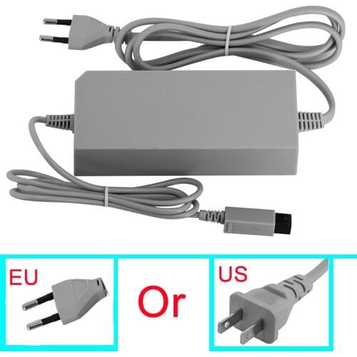 Power Supply Wall AC Adapter for WII EU/ US Plug Charger for Nintend Wii Console Host AC 100-245V DC 12V