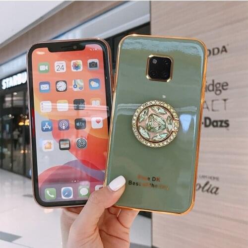 Mate 20 Pro Laser 6D Plating Case Back Cover Silicone Cover Mobile Phone Bag Soft TPU for Huawei Mate 20 Pro Fitted Case