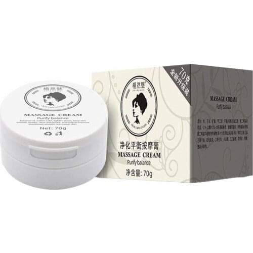 LAIKOU Collagen Massage Cream Deep Clean Pores Moisturizing Lifting Exfoliate Deep Pore Cleansing Balance Face Cream 80g