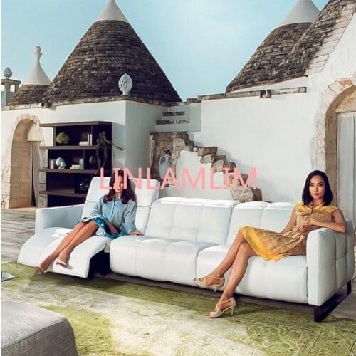 Living Room Sofa set corner sofa recliner electric couch genuine leather sectional sofas 3 seat muebles de sala moveis para casa