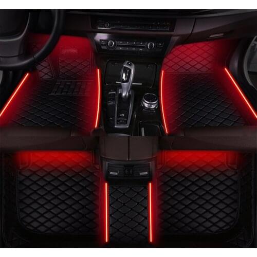 For BMW 6 Series Coupe F13 2011-2016 Car Floor Mats Led Interior Lights Kit Car Accessories