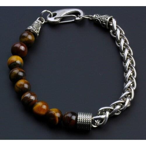 LUCKCOMEE Stone Bracelets