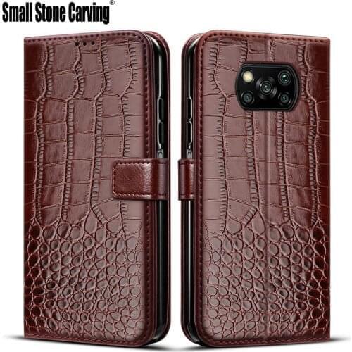 For MI Poco X3 NFC Case Magnetic Book Flip case For Xiaomi MI Poco X3 NFC Wallet cover Card Holder Luxury Leather Phone Fundas