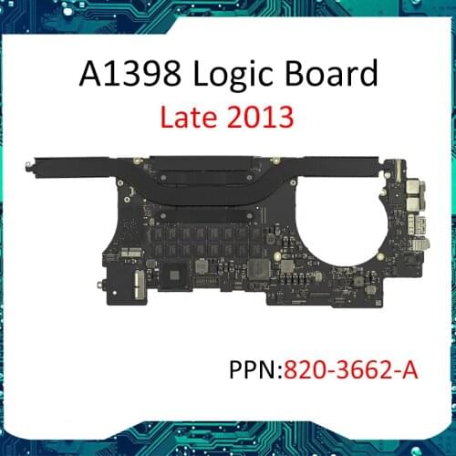 661-8302 FOR MACBOOK Pro A1398 15" Late 2013 I7-4750HQ 8GB me293 2.0g Logic Board 820-3662-A 661-8302 motherboard