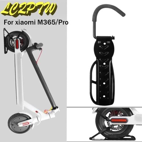 Bike Stand Wall Mount Holder For Xiaomi M365 Rack Stands Steel Storage Hanger Hook Mounted Rack Stands Scooter Accessories