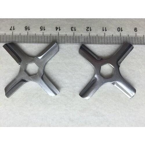3 piece High quality stainless steel 420 Meat Grinder Parts #5 Blade Mincer Knife MS-4775250 fit Moulinex HV3/KRUPS F402 S/S420