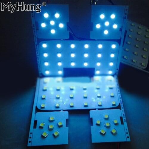 Led Car Reading Lamp For Kia Rio K2 2006-2012 Hyundai Verna Solaris Super Bright Car Light Bulb Car Headlight SMD 5050