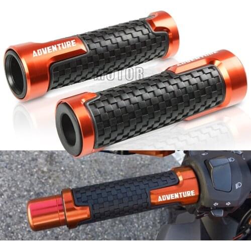 For 390/790/990/1050/1090/1190/1290 Adventure Adv Universal 7/8"22mm Motorcycle Anti-Slip Handlebar Grips Handle Hand Bar