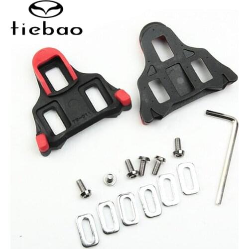 TIEBAO Cycling Shoes SPD System Road Cleat Splint Group Road Bike Shoes Cycling Self-locking Latch Piece Bicycle Pedals
