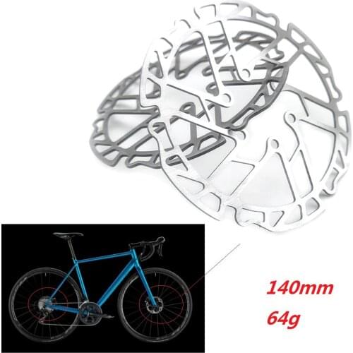 Bicycle 140mm Rotor Disc Brake Rotor 6 Bolts Stainless Steel Ultra-Light Rotor