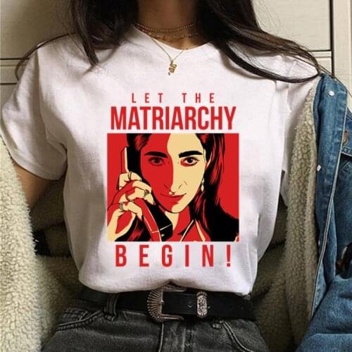 Fashion La Casa De Papel Tshirt Money Heist Tees TV Series T Shirt Women T Short Sleeve House of Paper Funny Female T-Shirt Top