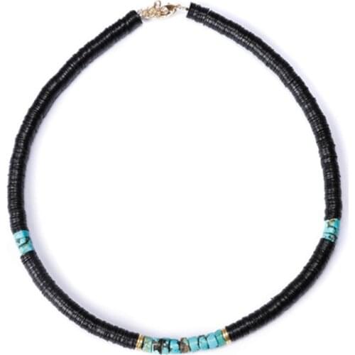 Boho bohemian Ras de Cou Desert Dore Blanc Noir shell beaded necklaces bracelet fashion choker necklace bead kolye women colar