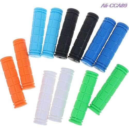 1 Pair High Quality Bike Bicycle Handlebar Cover Grips Smooth Soft Rubber Handlebar Handlebar Cover Handle Bar End