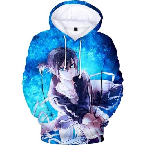 Anime Noragami role play 3D Hoodies Fashion Sweatshirt Pullover Harajuku Hoodie 3D Print Men/women Casual Sweatshirt Hoodies s