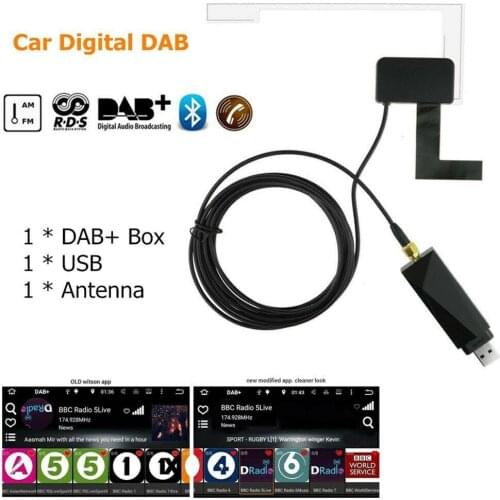 Car DAB Antenna DAB Car Radio Tuner Receiver DAB Aerial For Android DVD DAB+ Antenna Receiver For Europe Australia