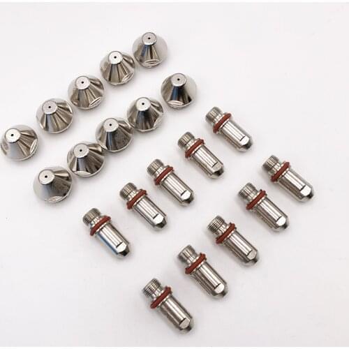 Free shipping!!!FY-XF300H FY-XF300 XF-300 torch parts electrode 300100 20PCS and nozzle 20PCS