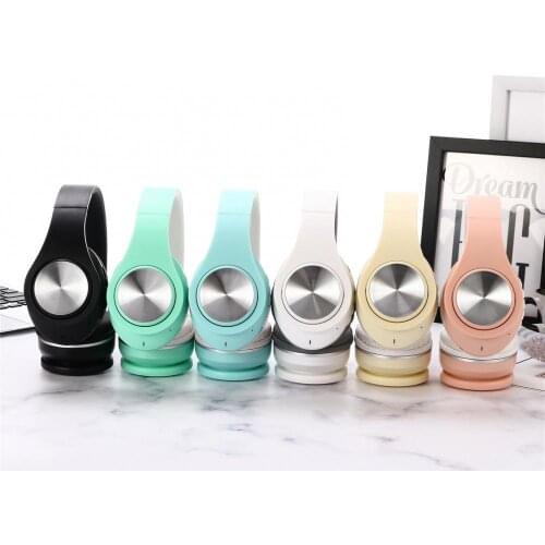 Headset Bluetooth 5.0 headset folding wireless running headset stereo smooth sound quality safe and durable