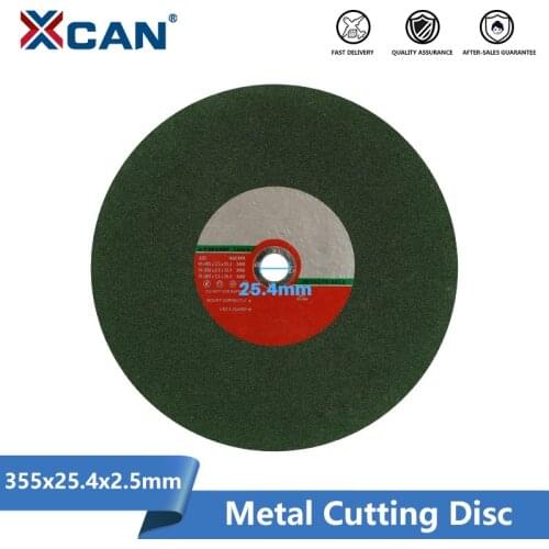 XCAN Metal Cutting Disc 355x25.4x2.5mm Resin Cut off Wheel for luminum Iron Steel Circular Saw Blade