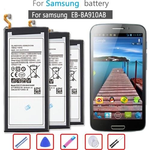 EB-BA910ABE 5000mAh Battery For Samsung Galaxy A9+ A9000 A9 Pro 2016 A9Pro Duos TD-LTE, SM-A9100, SM-A910F/DS Mobile Phone