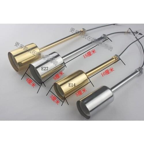 Mix e14 e27 socket Ceramic Base Halogen LED Lamp Bulb Light bracket chrome Case