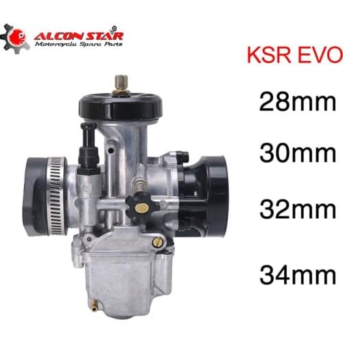 Alconstar- 28 30 32 34mm Motorcycle KSR EVO Carburetor Carbs KSR Evolution Kit EVO carb For CRF SXF EXC-F YZF KLX For HONDA KTM