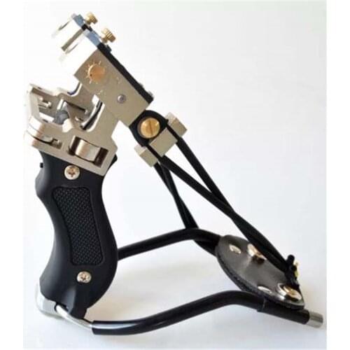 Aluminum new high-quality high-speed slingshot hunting fishing bow bow wrist slingshot settings rest ejector outdoor shooting