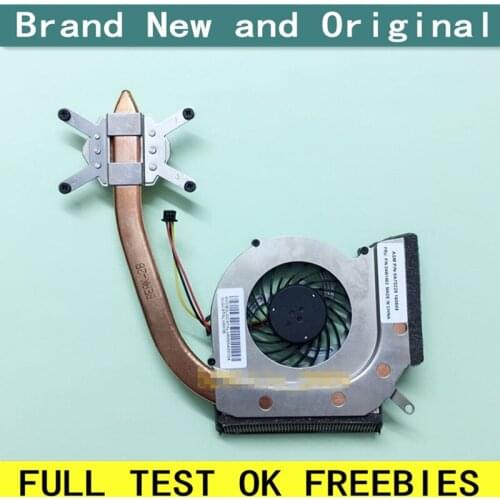New notebook CPU fan with heatsink radiator copper tube module for Lenovo ASM P/N:0A70228 160504 FRU:P/N:04W1463 3LGC9TALV603B