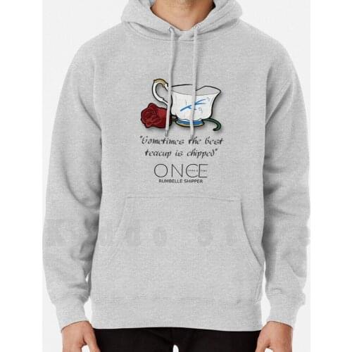 Ouat : Rumbelle Hoodie Long Sleeve Once Upon A Time Ouat Rumbelle Belle Rumpelstiltskin Tremotino Tea