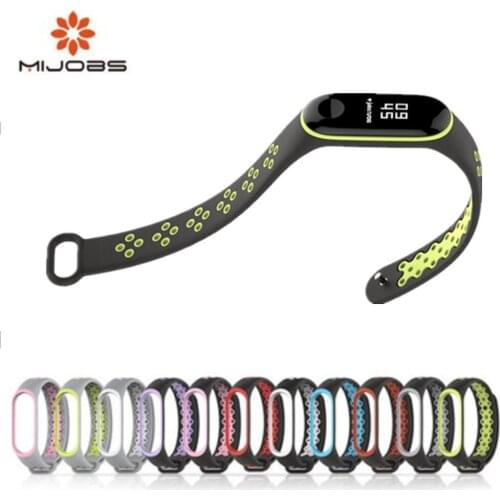 Mi Band 3 Bracelet Strap wrist strap for Xiaomi mi band 3 watch xiomi Mi band3 accessories smart bracelet sport Silicone Strap