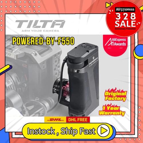 TILTA Side Focus handle powered by F550 / E6 for z-cam