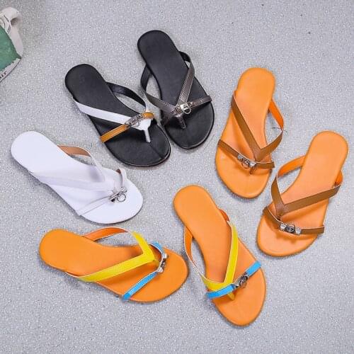 Big Size Women Slippers Female Shoes Rubber Slippers For Home Flats Ladies Flip Flops Comfort Slides 2021 Summer Shoes For Women