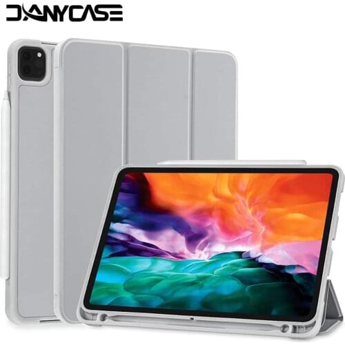 For iPad Pro 11 Case 2020 for iPad Pro 12.9 2020 Funda Magnetic Slim Smart Cover for iPad Pro 2020 Case With Pencil Holder