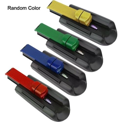 Tobacco Roller Cigarette Maker DIY Smoking Tools Single Tube Manual Cigarette Puller Cone Rolling Machine