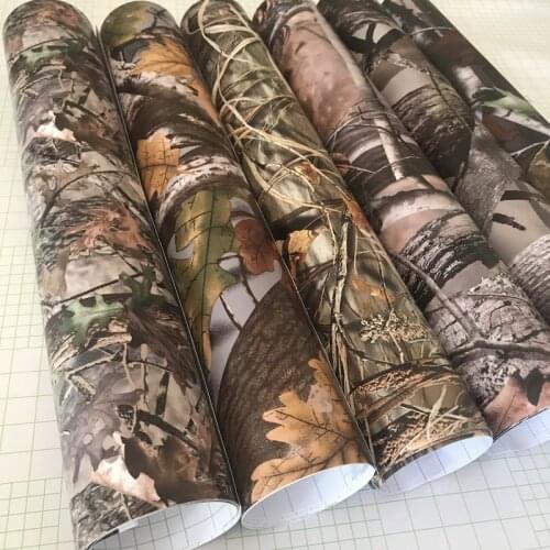 Grass Shadow Camouflage Vinyl Wrap Roll For Truck Jeep SUV Graphics Realtree Camouflage Vinyl Foil Car Sticker Decal