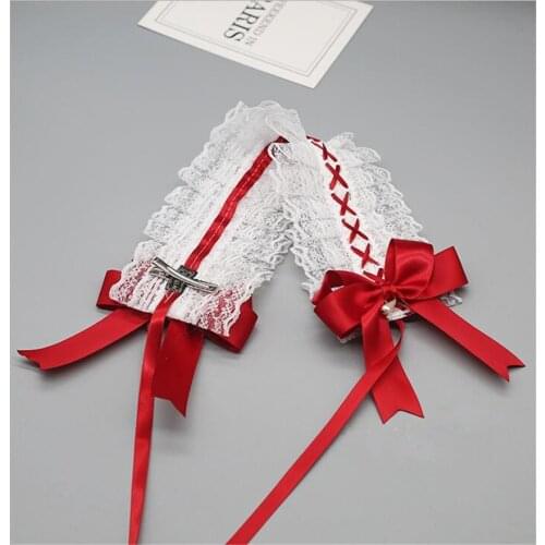 Rose Garden of Angels Vintage Sweet Lolita Lace Bow Headwear Maid Hair Band Hair Accessories D794