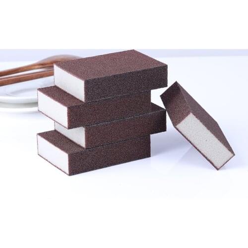 1/4 pcs Cleaner Eraser Multi-functional Cleaner Melamine Sponge for Kitchen Bathroom Cleaning Brown Black Magic Sponge