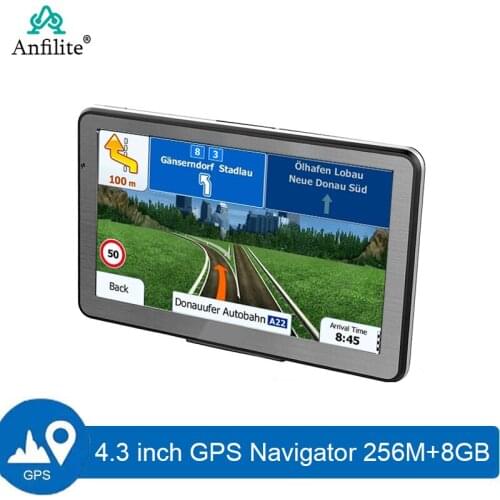Anfilite 7 inch truck DDR 256M 8GB MTK vehicle 800MHZ Bluetooth MP3/MP4 Players FM Transmitter car avin CE 6.0 GPS Navigation